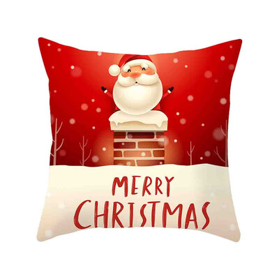 

Tailored Christmas Pillow Cover Decor Pillow Case Sofa Waist Throw Cushion Cover