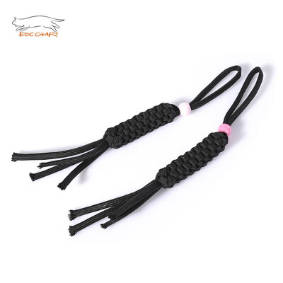 

EDCGEAR 2pcs Nylon Corn Knot Ornaments Keychain Paracord