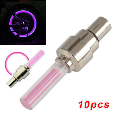 

1x Valve Light Spoke Flash Cap Lamp For Car Motorcycle Bike Bicycle Wheel Tyre