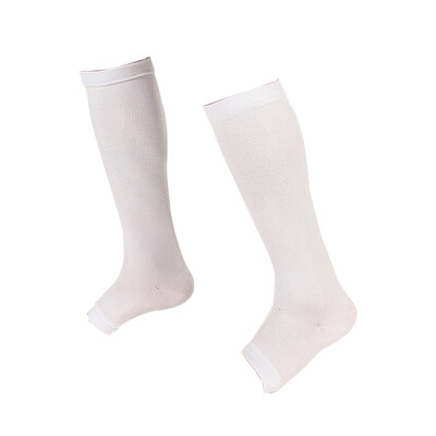 

Women Men socks Open Toe Knee High Socks Leg Support Warmer Relief Pain Therapeutic Anti-Fatigue Sport Compression Stockings