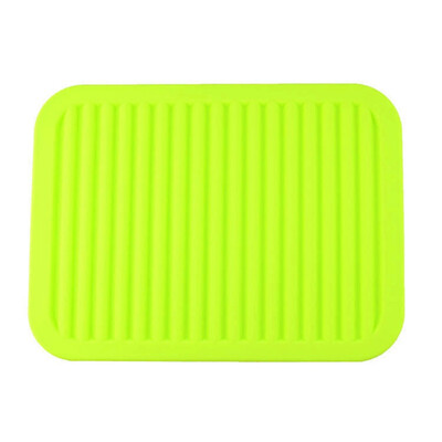 

ilicone Square Dish Drying Mat Premium Heat Resistant Tableware Dishwaser Durable Pad Dinnerware Table Mat Placemat