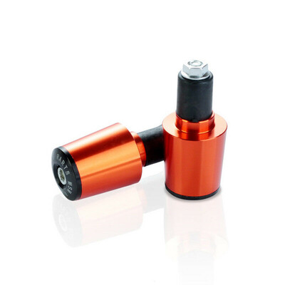 

2x Aluminum Alloy Handlebar Shockproof Motorcycle Grips Bar Plug Slider End Cap