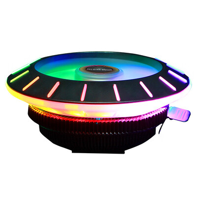 

UFO CPU Cooler Radiator Led Heat Sink CPU Silent color lighting CPU radiator fan Cooling Cooler Heatsink Fan