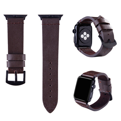 

〖Follure〗Fashion Leather Replacement Watch For Apple Smart Watch Series 123 42mm