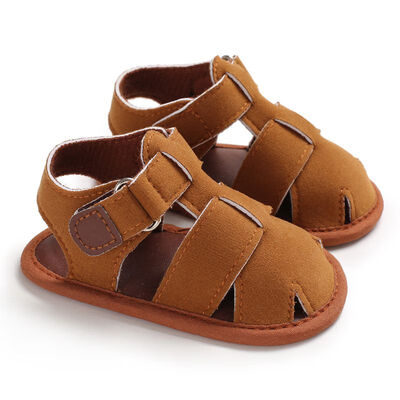 

Boys Sandals Breathable Anti-Slip Toddler Shoes Summer Beach Sandals Toddler Soft Soled Boy Shoes