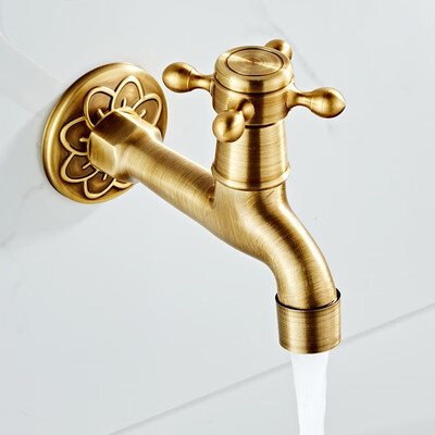 

Gold Brass Faucet Waterfall Faucet Water Basin Faucet Wash Basin Water Tap