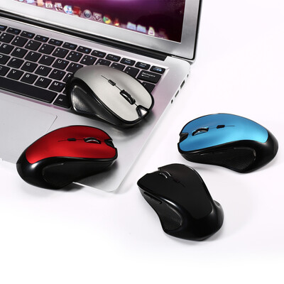 

24GHz Wireless 2400DPICPI 6D Button Optical MouseMice Adjustable USB Receiver for Mac PC Laptop Home Office