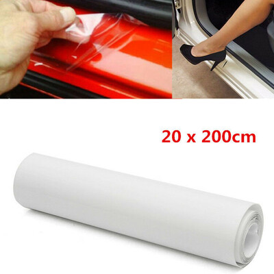 

20200cm Clear Car Auto Door Sill Edge Paint Vinyl Anti-Scratch Protective Film