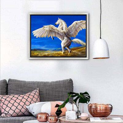 

Toponeto 5D Embroidery Paintings Rhinestone Pasted DIY Diamond Painting Cross Stitch