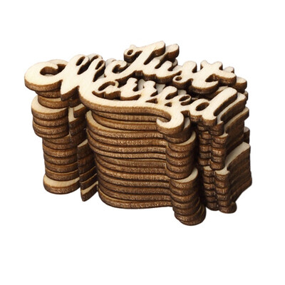 

Wedding Party Wooden Letter Decorations Festival Scene Props Decorations 15 Packs a Pack