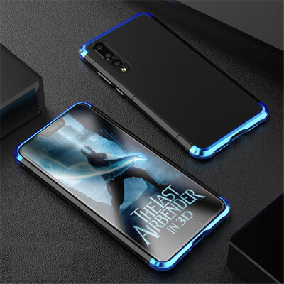 

BOBYT Luxury Metal Frame For HUAWEI P20 Case 3in1 Shockproof Aluminum Bumper PC Slim Back Cover For HUAWEI P20 Pro Phone Case