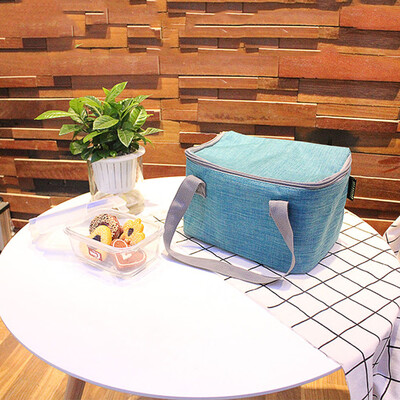 

Gobestart Portable Insulated Thermal Cooler Lunch Box Bento Tote Storage Bag Case