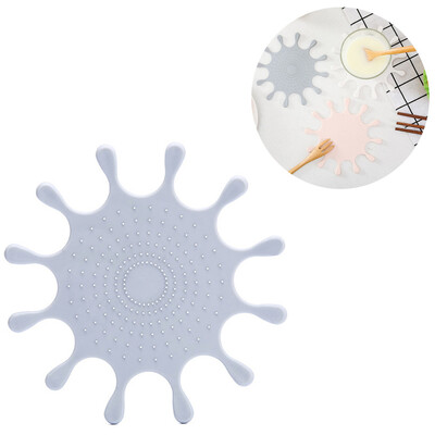 

Toponeto Creative Home Silicone Drink Coasters Cup Mat Cup Costers Tableware Mat