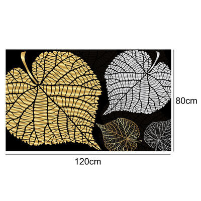 

Leaves Design Area Rug Soft Crystal Velvet Washable Non-Slip Decorative Floor Mat For Living Room Bedroom Tapis Salon