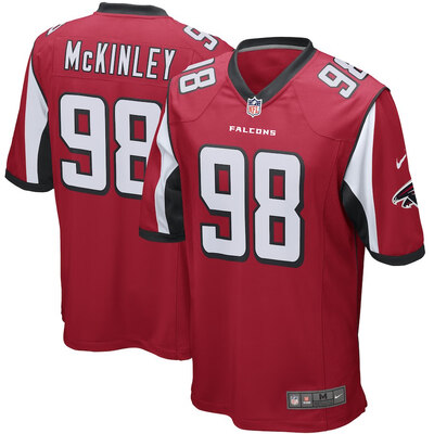 

Youth Football Jersey Atlanta Falcons Takkarist McKinley Red Game Jersey