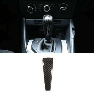 

Carbon Fiber ABS Car Gear Shift Cover Trim For BMW E90 E92 E93 E87 3 Series New