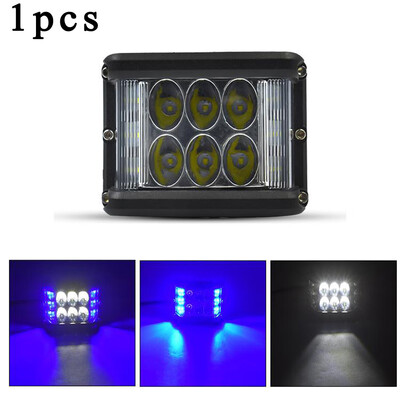 

45W Three-sided Pods Combo LED Work Spot Light Strobe Fog Lamp Offroad ATV SUV