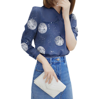 

Fashion Woman Blouses Long Sleeve Shirt Women Plus Size Blouses Women Clothing Female Dot Blouse Shirt Top Blusas