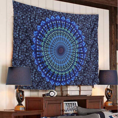 

Boho Wall Carpet Elephant Tapestry Indian Colored Printed Decorative Tapestry Mandala 130cmx150cm 153cmx203cm Hot Sale