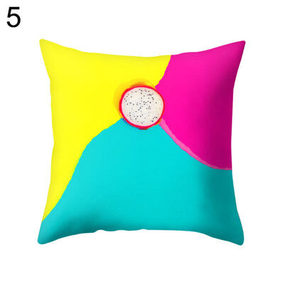 

Fruit Pineapple Pawpaw Throw Pillow Case Cushion Cover Sofa Bed Car Cafe Decor