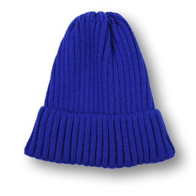 

Kids Boy Girl Hat Winter Hat Simple Concise Solid Color Knit Comfortable Beanie Cap