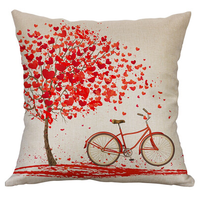 

〖Follure〗Linen Lovers Series Valentines Day Confession Pillow Cover Cushion Cover