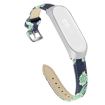 

〖Follure〗Replacement Bracelet Wristband Leather Band Strap Frame For Xiaomi Mi Band 3
