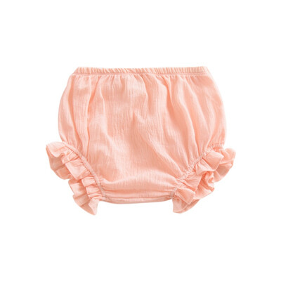 

Spring Summer New Infant Baby Girls Cotton Panties 6 Colors Cute Solid Color Comfortable Lacy High Quality Breathable Underpants