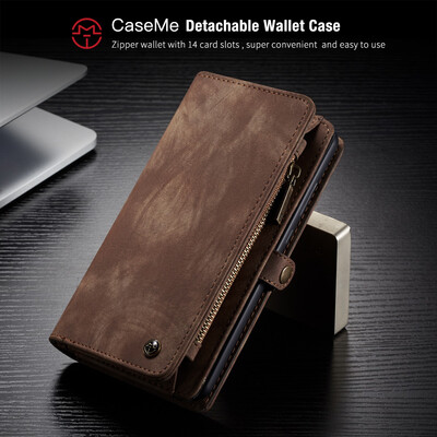 

Case For Huawei Mate 20 Pro Case Luxury Multifunction Zipper Wallet Flip Magnetic Cover Pu Leather Pouch Case for Huawei Mate 20
