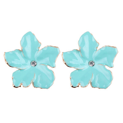 

2 Cute Flower Drop Earrings For Women Statement Earrings Bohemian Ear Jewelry