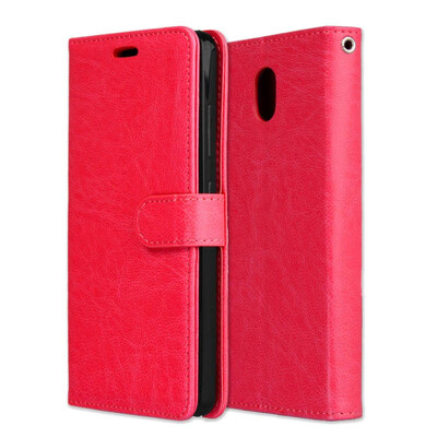 

MOONCASE Lenovo P2 3 card photo frame holster - red