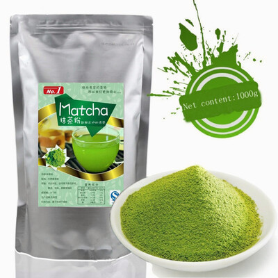 

C-TS009 China 1000g Matcha Green Tea Powder 100 Natural Organic slimming tea reduce weight loss food