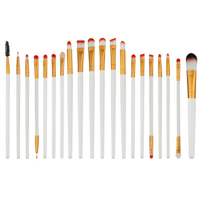 

20pcs Eyeshadow Eyeliner Eyebrow Eyelash Brush Lip Contour Brushes Set Kit Eye Makeup Brush Set Pro Foundation Makeup Tools