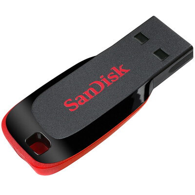 

SanDisk (CZ50) 128GB U диск черный и красный