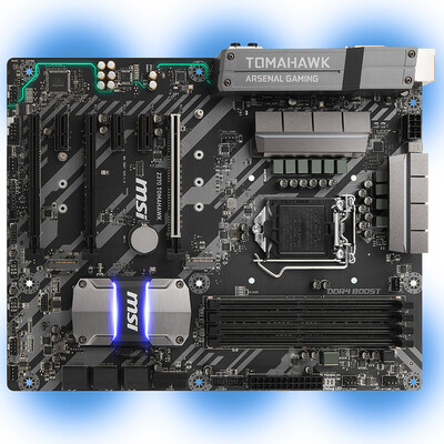 

MSI Z370 TOMAHAWK Motherboard (Intel Z370 / LGA 1151