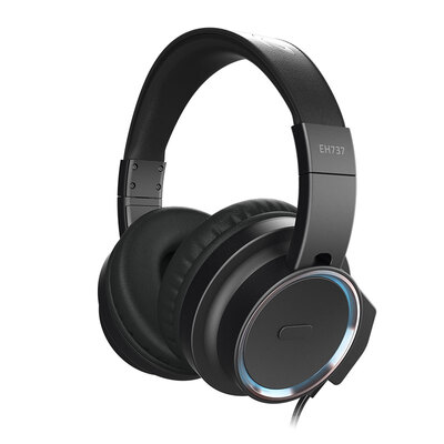 

Dalu dareu EH737 head-mounted glow gaming headset headset Jedi survival of eating chicken black