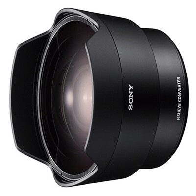 

Sony (SELY) SEL057FEC Fisheye Lens Converter (для SEL28F20) реализует 16-миллиметровый угол рыбий глаз (угол обзора 180 градусов)