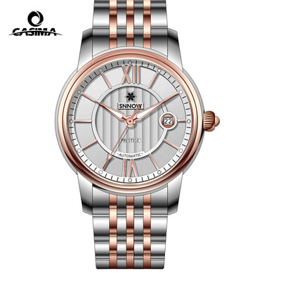 

CASIMA Automatic mechanical watches men business dress classical Charm men's watch relogio masculino waterproof 100m #8801
