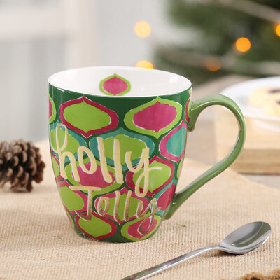 

A Ting Ceramic Cup O' Java Coffee Cup 18 oz