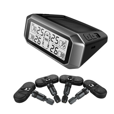 

LACHI Сигнал контроля давления на солнечной шине, специфичный для конкретного транспортного средства Высокоточный цифровой дисплей TPMS Мониторинг состояния всех дорожных условий в режиме реального времени