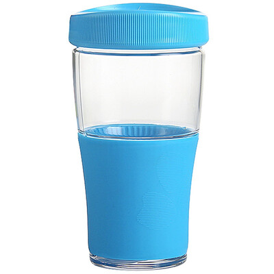 

Le Meiya Luminarc all-steel glass bright insulation sets with the cup cup juice cup 500ml sky blue