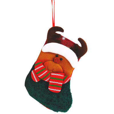 

Эва Лав Рождественских украшений елочных украшения рождественские чулки труба рождественских подарков для детей подарочных пакетов лосей Желаний