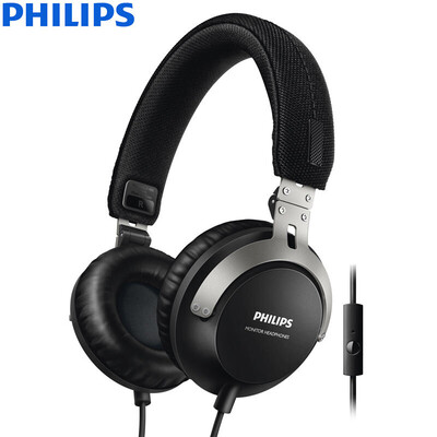 

Philips HiFi Hi-Res headphones high-power loss-free remote control SHL3565 black