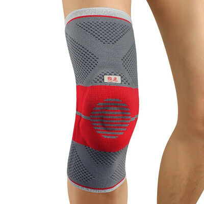 

Crazy kuangmi sports knee basketball badminton running support protective breathable protective cover KM3371 M code only loaded