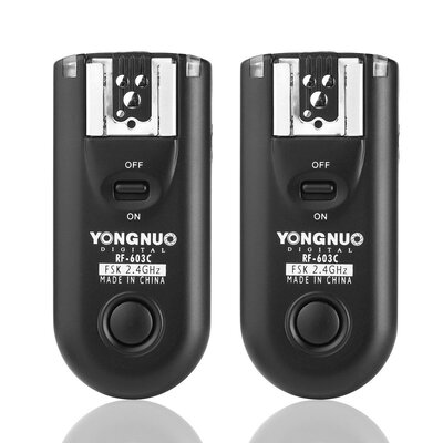 

Yongnuo RF-603 C1 RF603 C1 Wireless Flash TriggerRemote