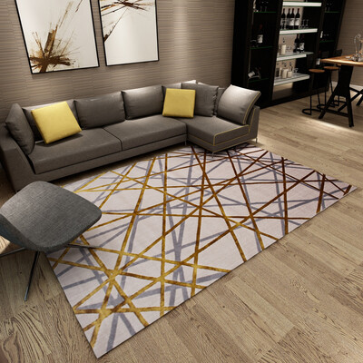 

Li home modern minimalist living room coffee table bedroom sofa table study bed non-slip large carpet Arctic light 039519 80 * 120cm