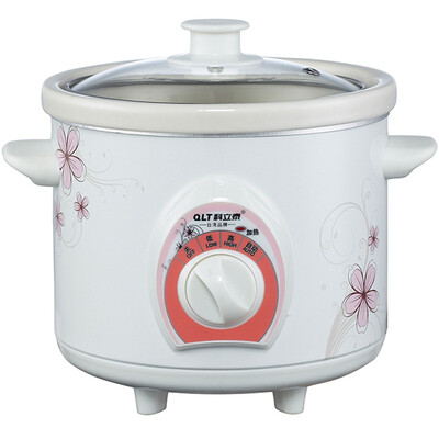 

Келли Тай QLT-D10B белый фарфор электрический кухонный горшок каша 1.5L