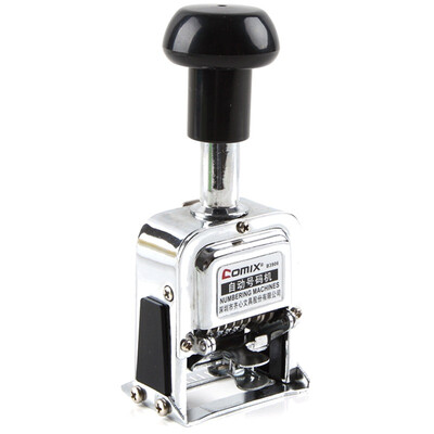 

COMIX 50ml automatic number machine dedicated ink black office stationery B3723