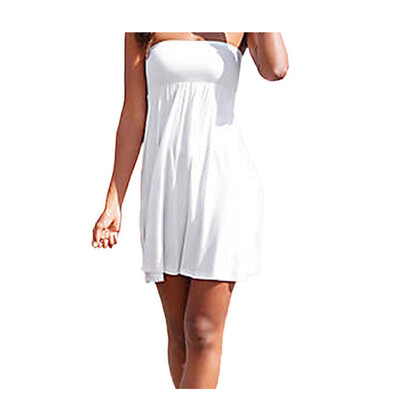 

Vanker Women's Sexy Push-up Wrapped Chest Pad Dress Skirt Swimwear Swimsuit Swimdress