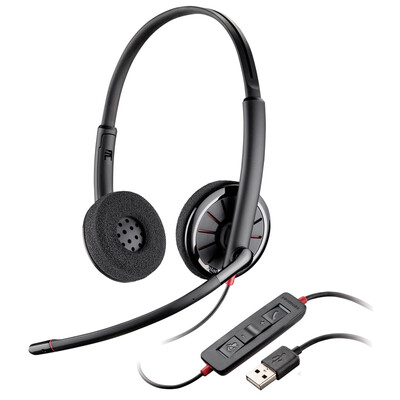 

Plantronics Blackwire C320 USB Headset with Microphone Noise Canceling